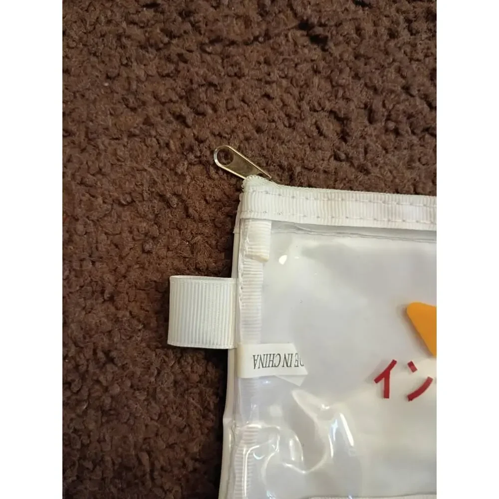 Rare In-N-Out Burger Employee Exclusive Zipper Pouch, Japanese Katakana Logo